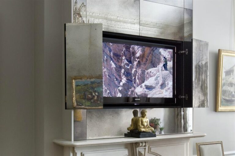 7 Simple Ways Blend Your Television into Your Decór